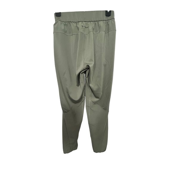 Adidas Womens Joggers S Sage Green Logo AEROREADY Drawstring Pockets Activewear - Picture 14 of 16